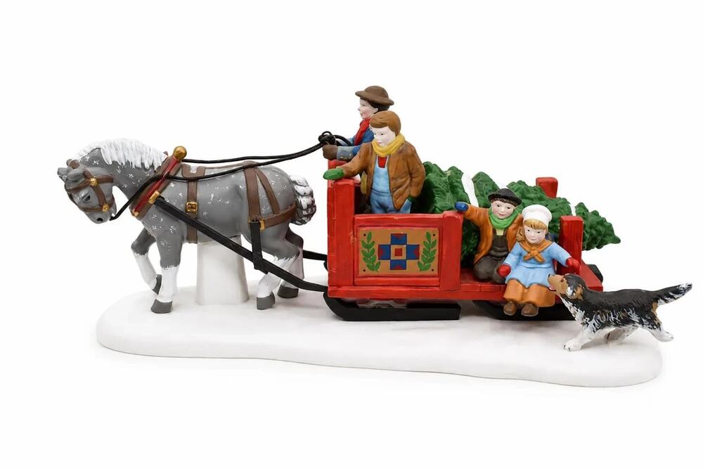 Department 56 Heritage Village - Over the River and Through the Woods, 5654-5